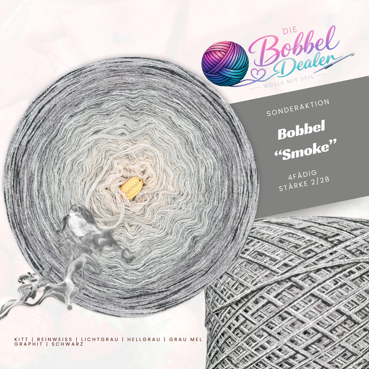 BOBBEL "SMOKE" mit Verlauf