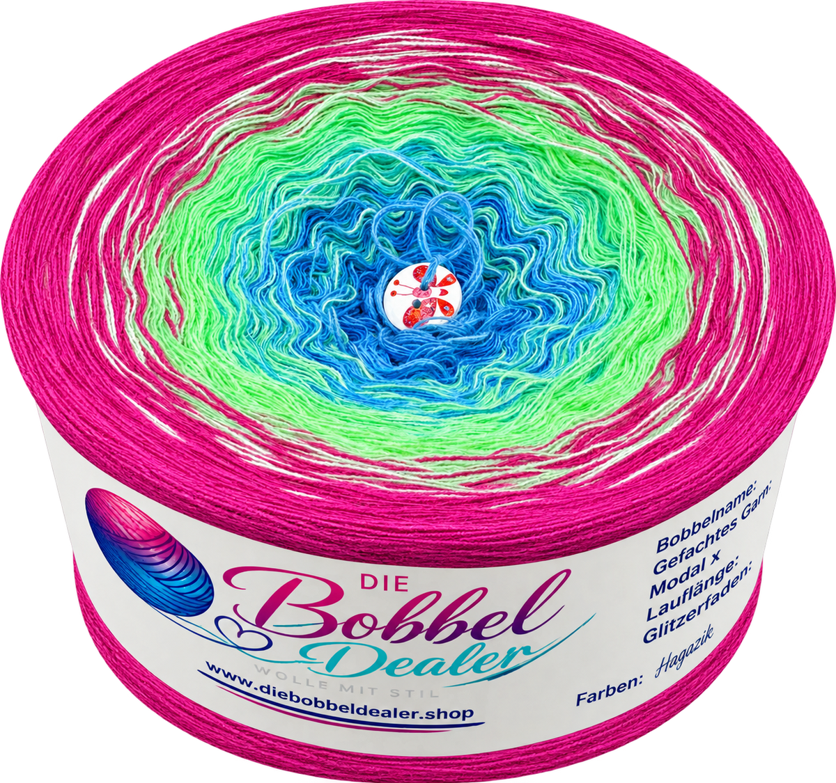 BOBBEL "AURORA BERRY" mit Verlauf
