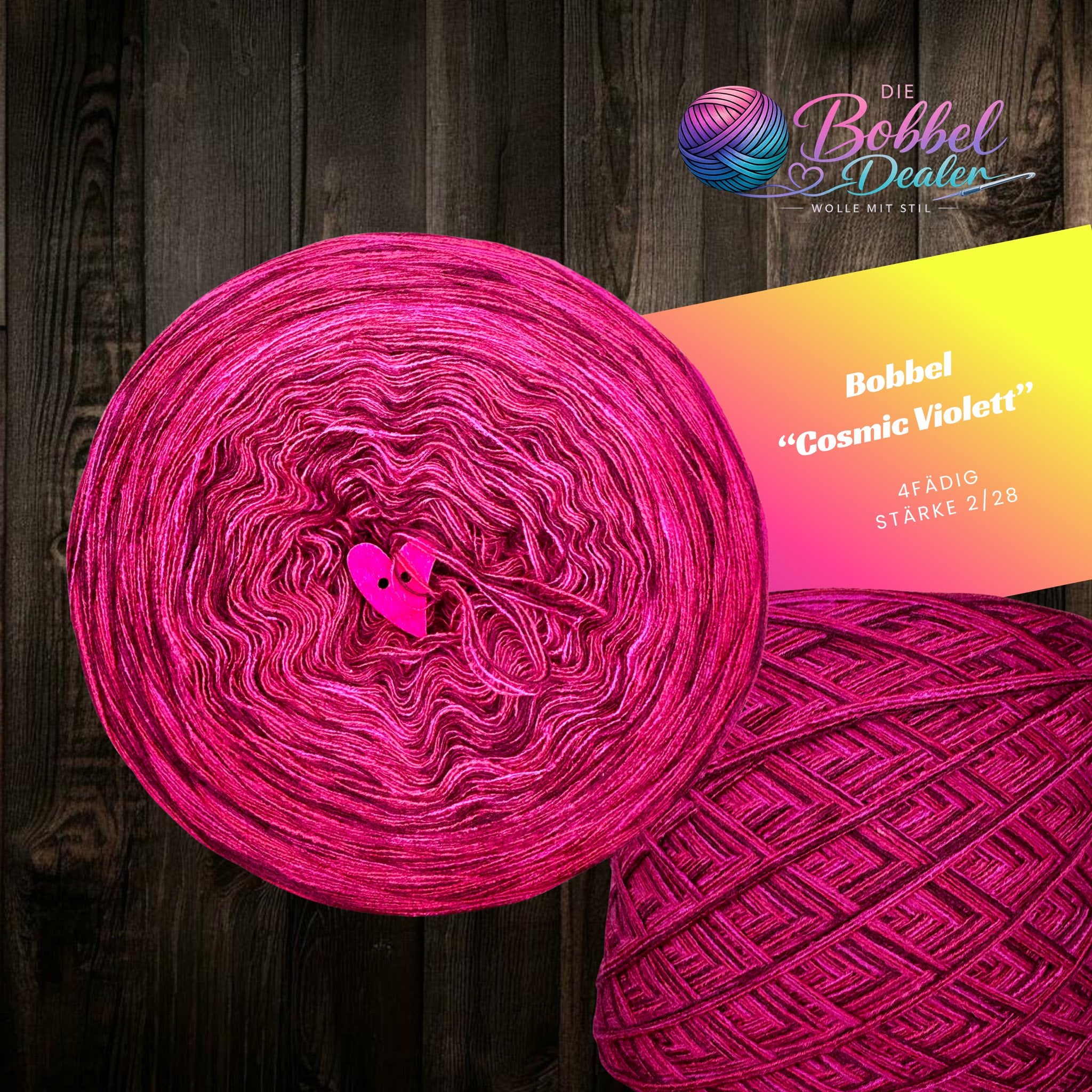 BOBBEL "COSMIC-VIOLETT"