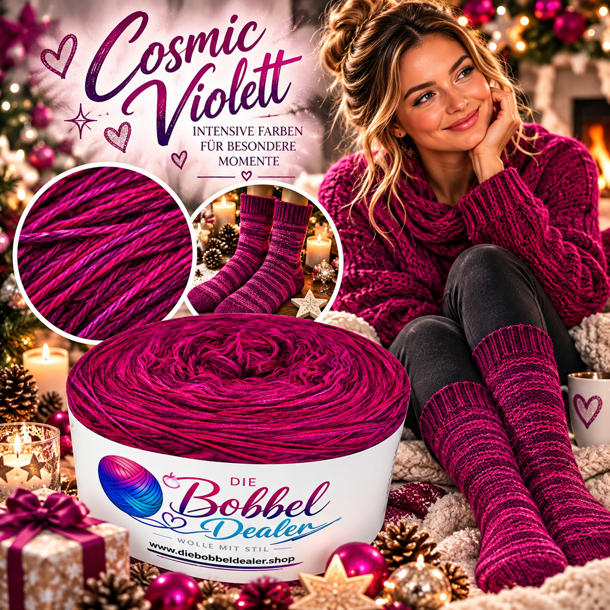 BOBBEL "COSMIC-VIOLETT"
