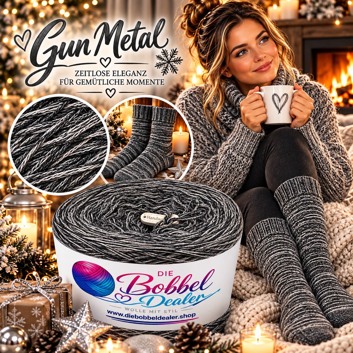 BOBBEL "GUN-METAL"