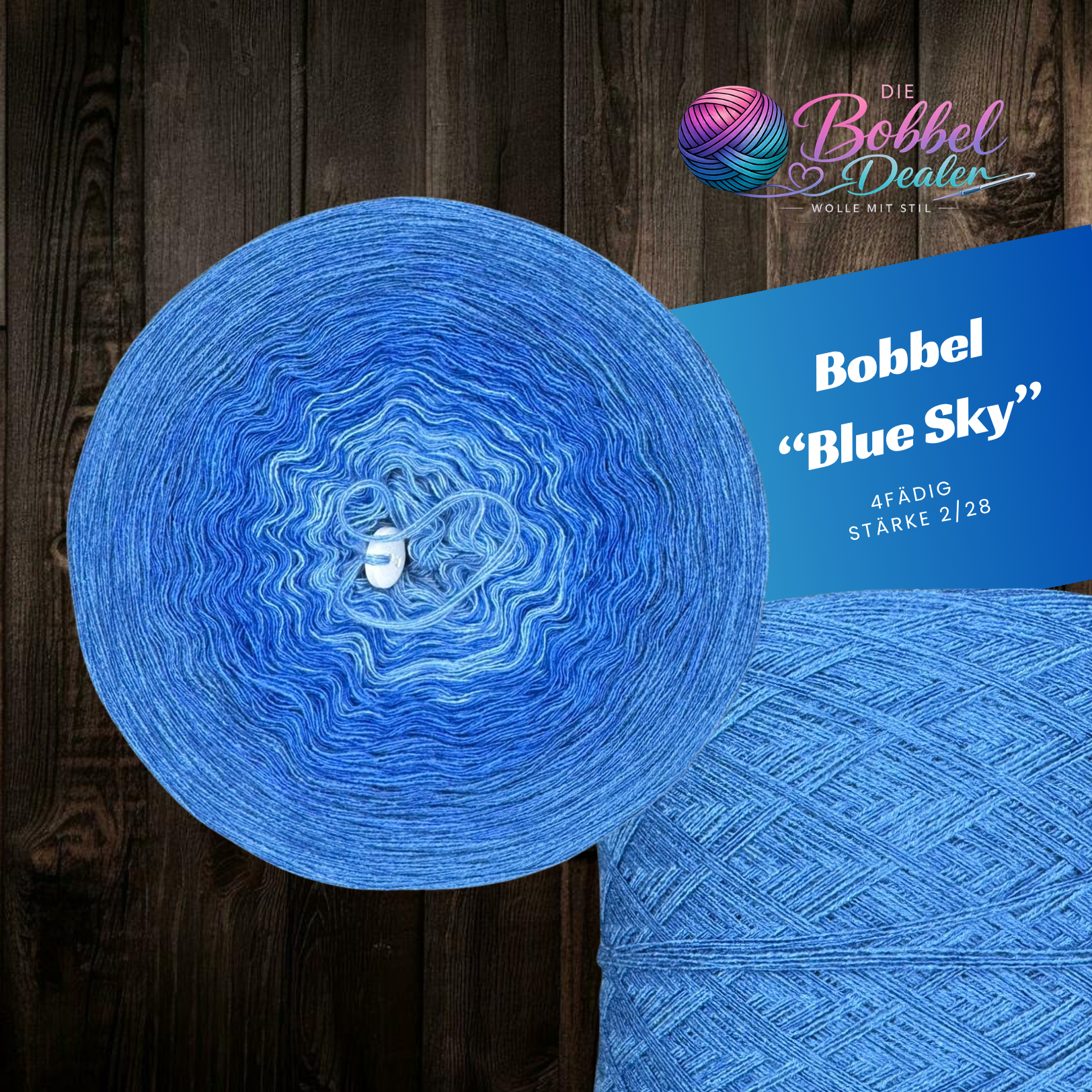 BOBBEL "BLUE SKY" mit Verlauf