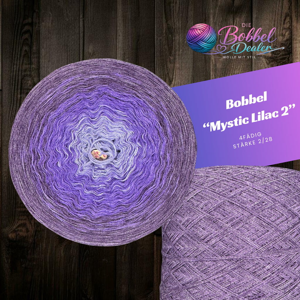 BOBBEL "MYSTIC LILAC 2" mit Verlauf