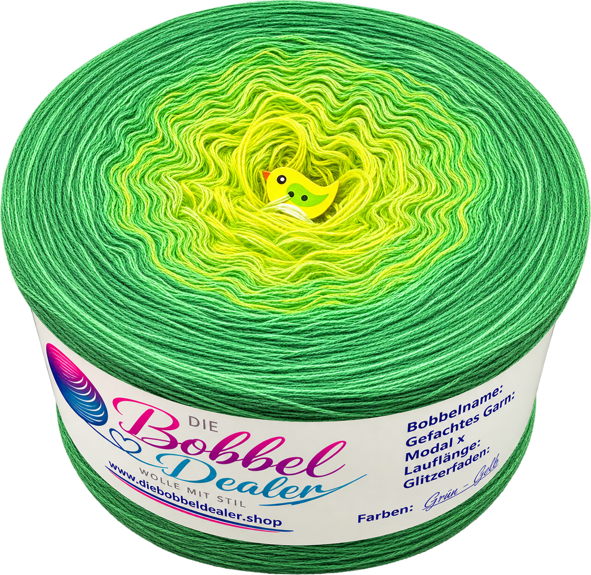 BOBBEL "JUICY GREENS" mit Verlauf