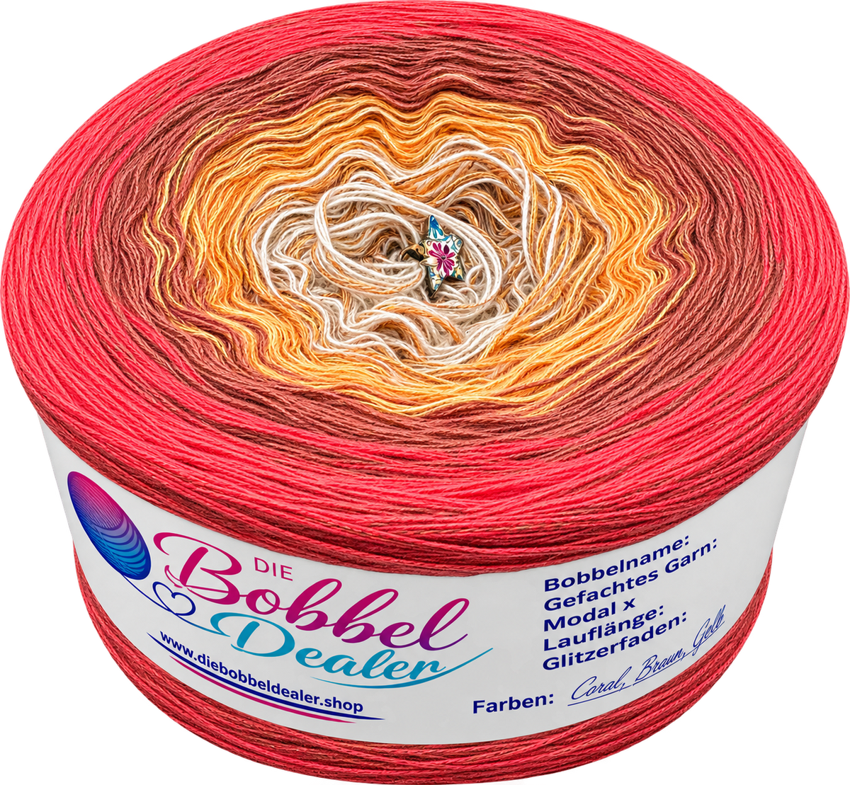 BOBBEL "RUSTY GLOW" mit Verlauf
