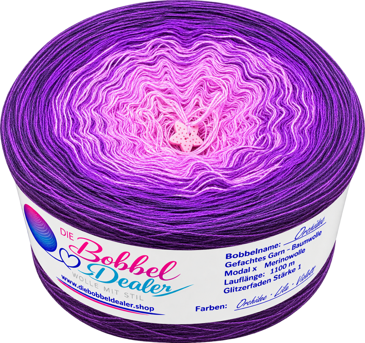 BOBBEL "ORCHID DREAM" mit Verlauf