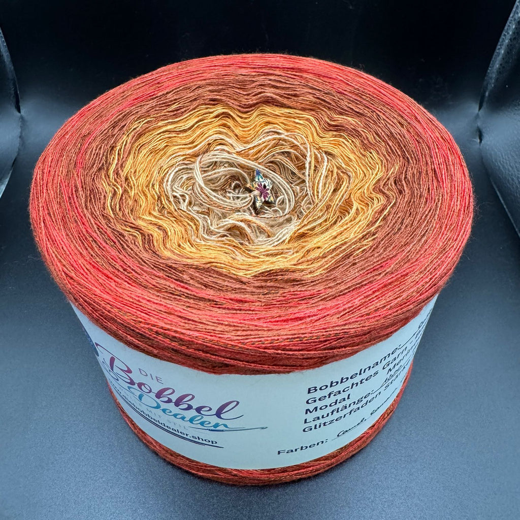 BOBBEL "RUSTY GLOW" mit Verlauf