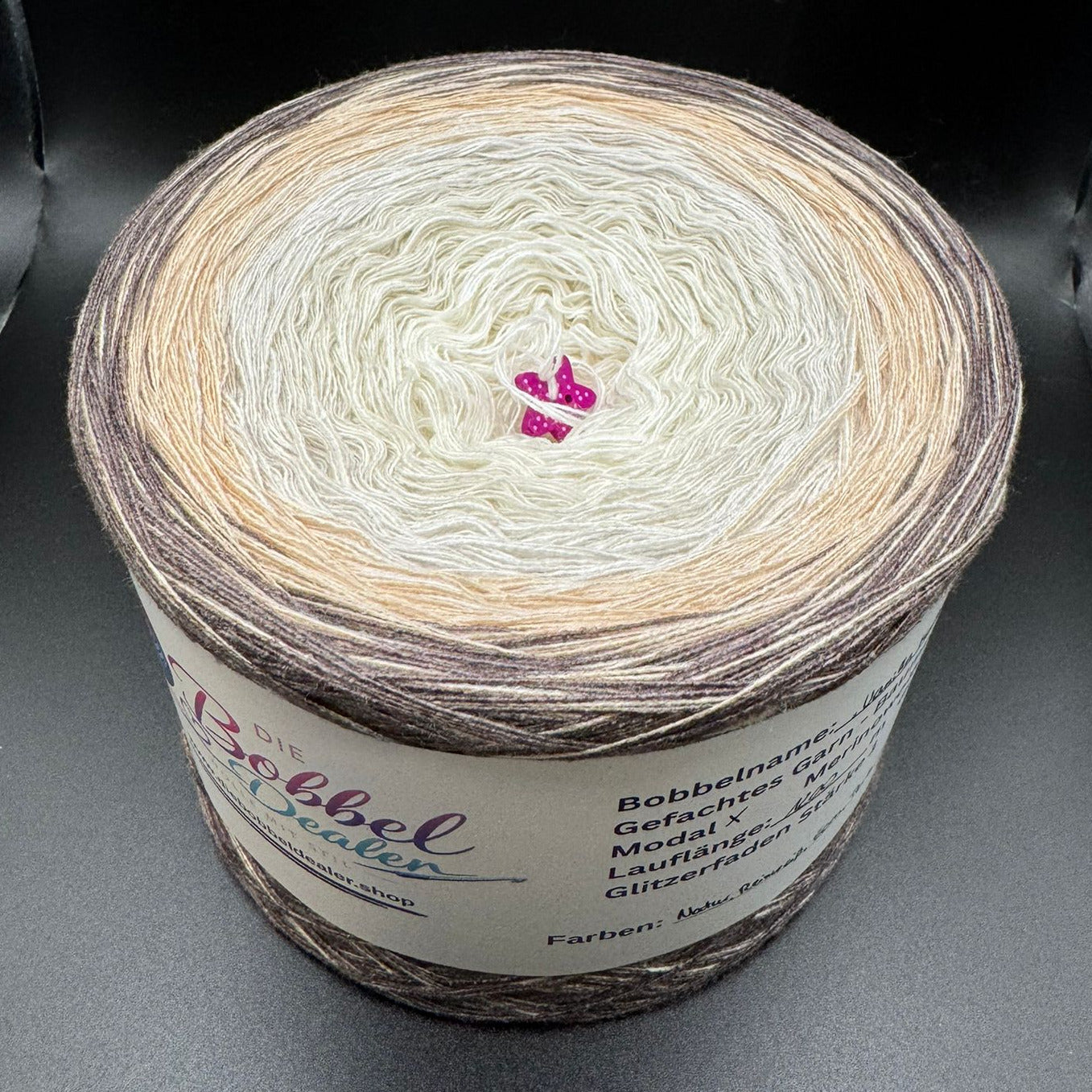 BOBBEL "VANILLA MOCHA SWIRL" mit Verlauf