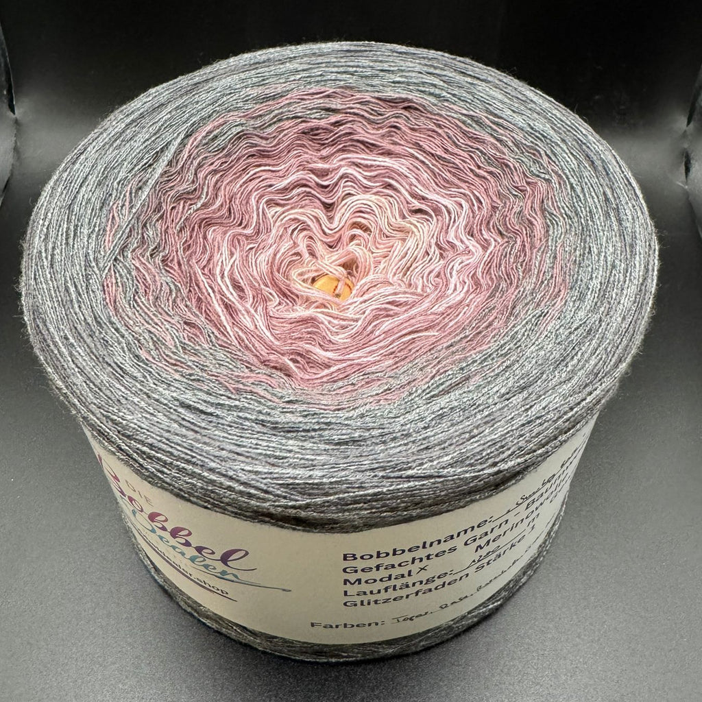 BOBBEL "SMOKEY ROSE" mit Verlauf