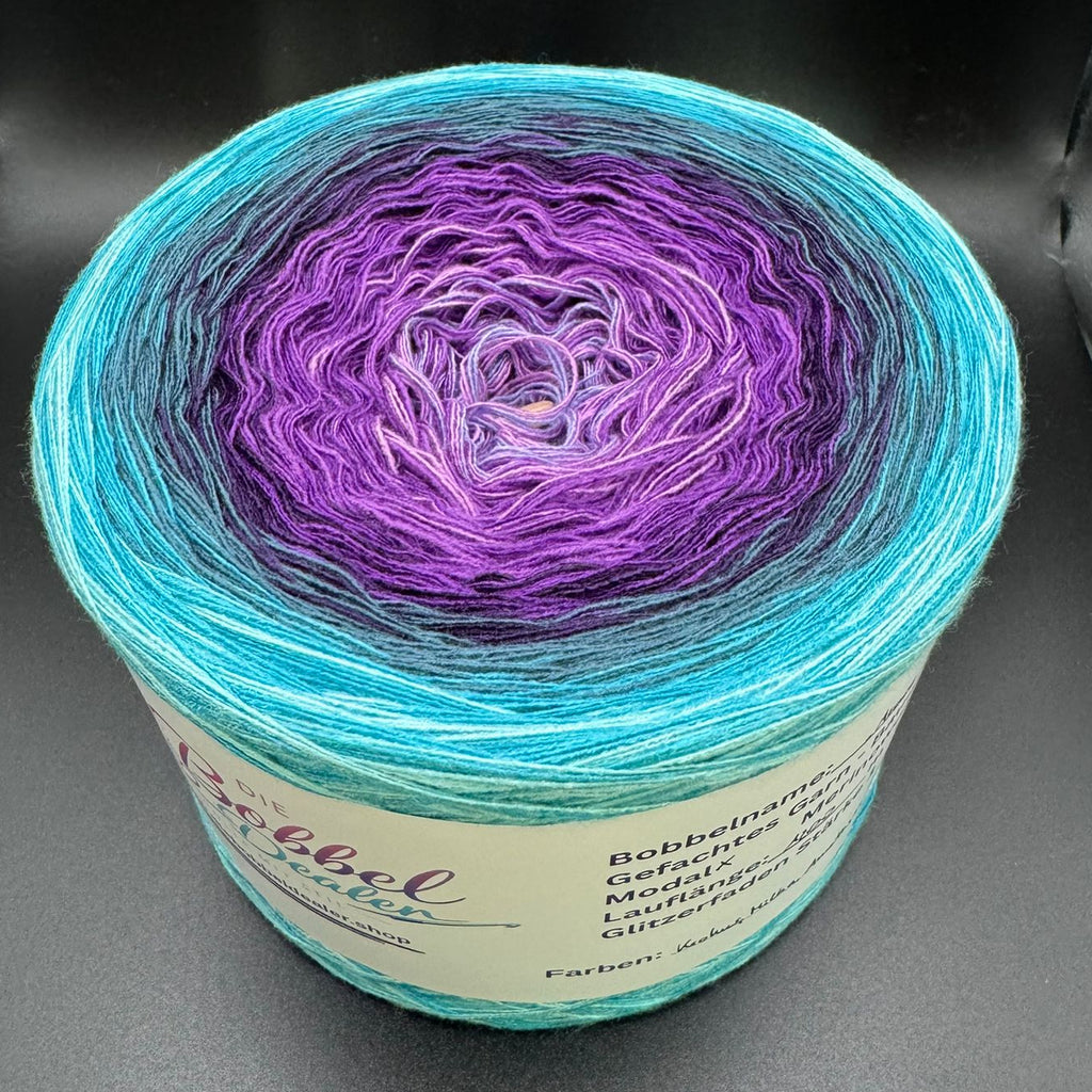 BOBBEL "AZURE AMETHYST" mit Verlauf