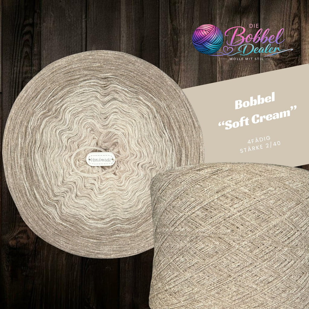 BOBBEL "SOFT CREAM" mit Verlauf