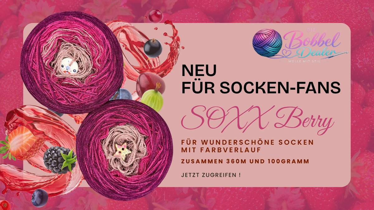 SOXX BOBBEL "BERRY" mit Verlauf