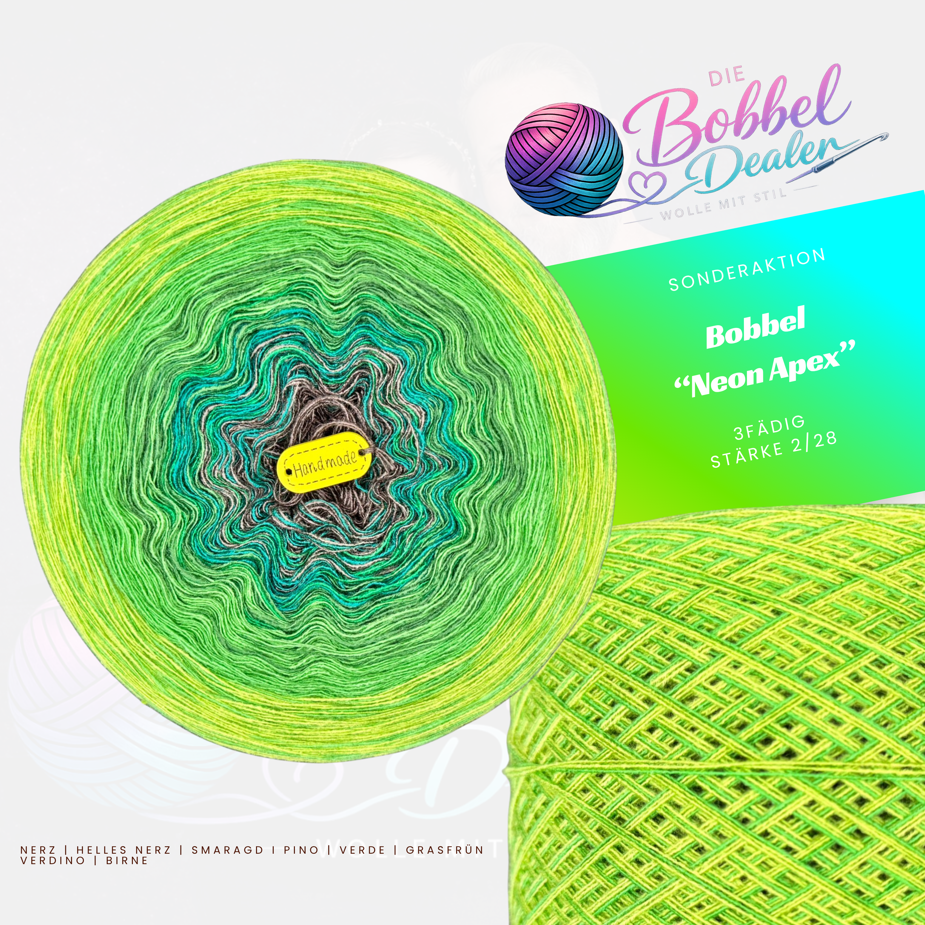 BOBBEL "NEON APEX" mit Verlauf