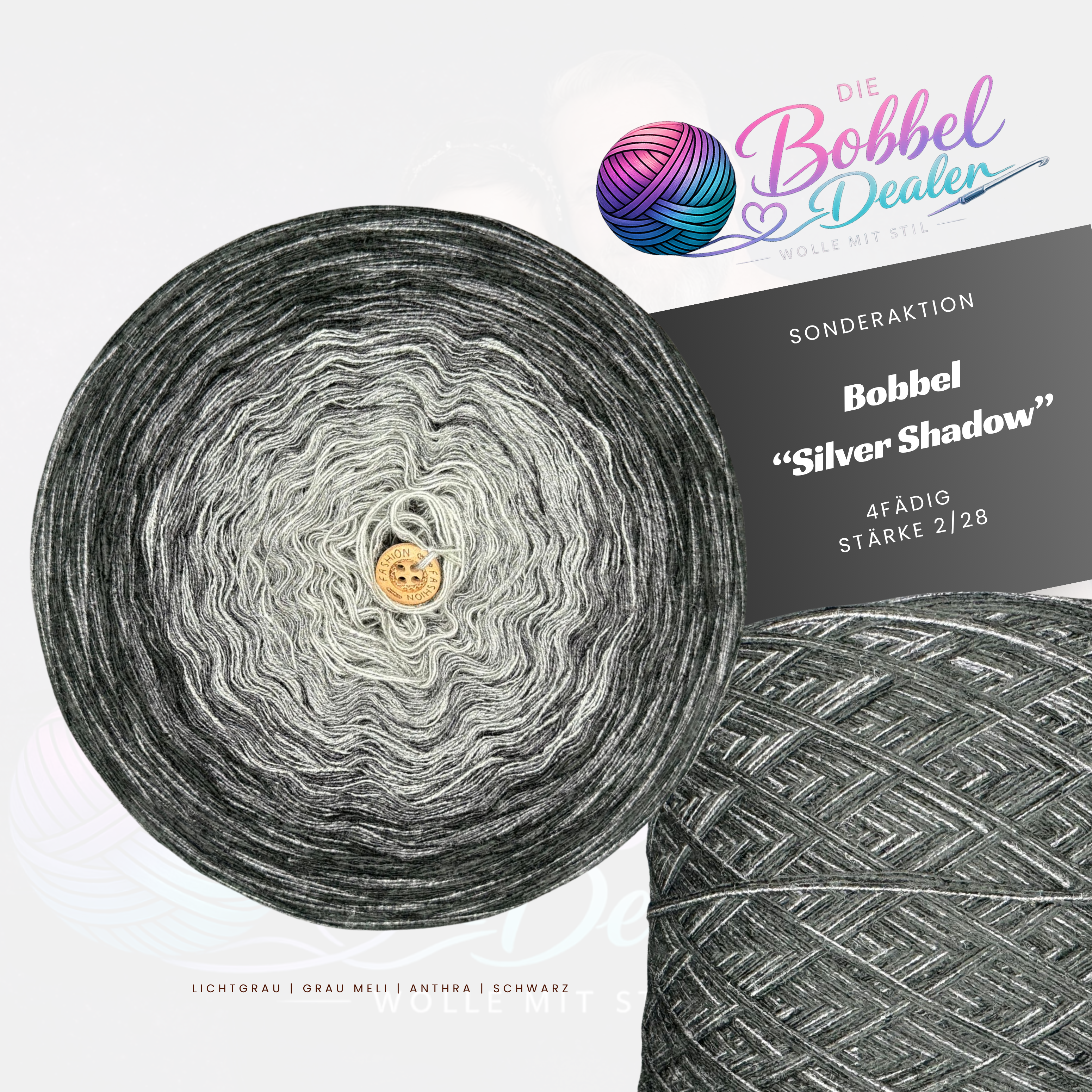 BOBBEL "SILVER SHADOW" mit Verlauf