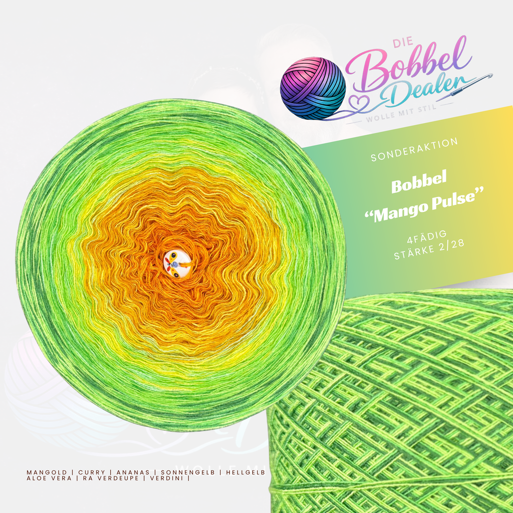 BOBBEL "MANGO PULSE" mit Verlauf