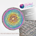 BOBBEL "RAINBOW STONE" mit Verlauf + Beilauffaden