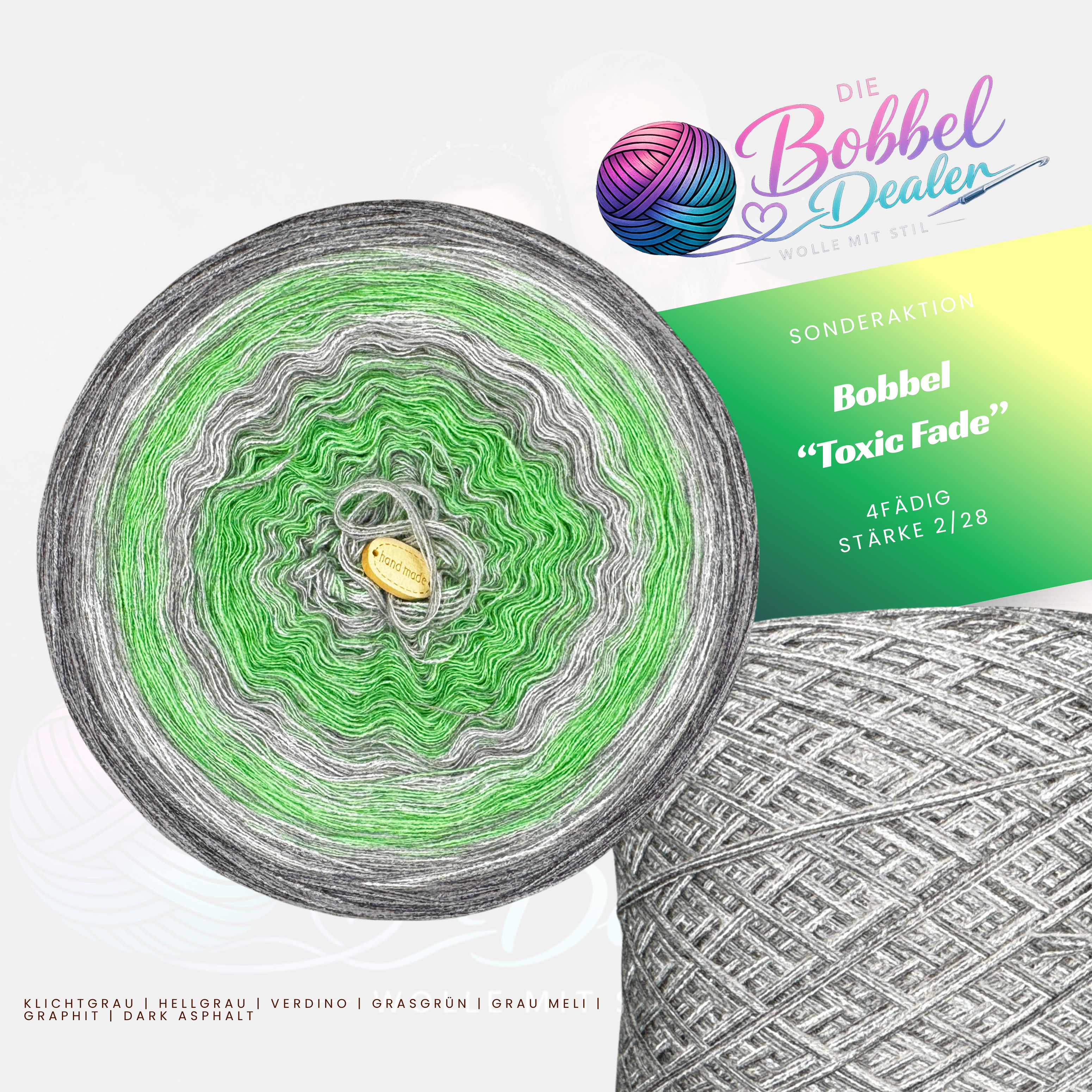 BOBBEL "TOXIC FADE" mit Verlauf